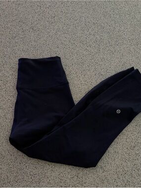 Lululemon High-Rise Navy Leggings